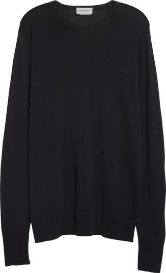 John Smedley Marcus Virgin Wool Crewneck Sweater | Nordstrom