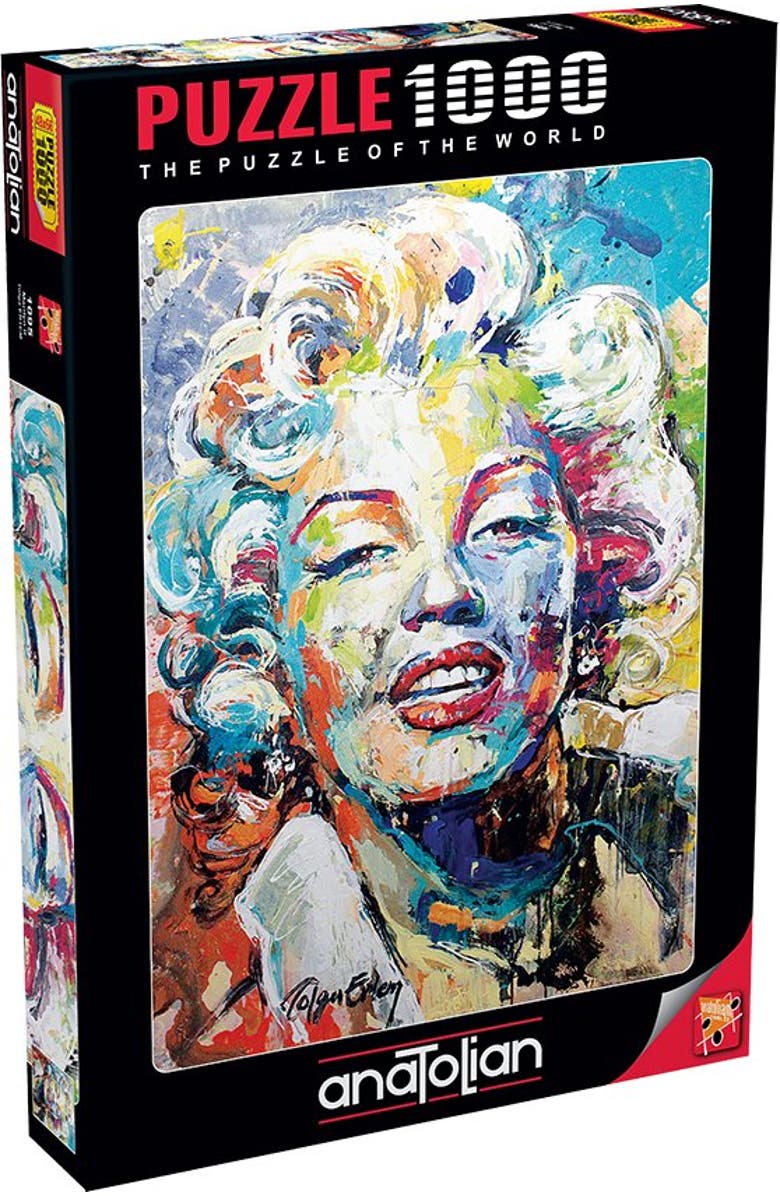 Anatolian Marilyn II 1000 piece Jigsaw Puzzle for Adults, Main, color, Multicolor
