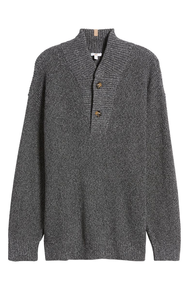 Lunya Cotton Blend Henley Sweater, Alternate, color, 