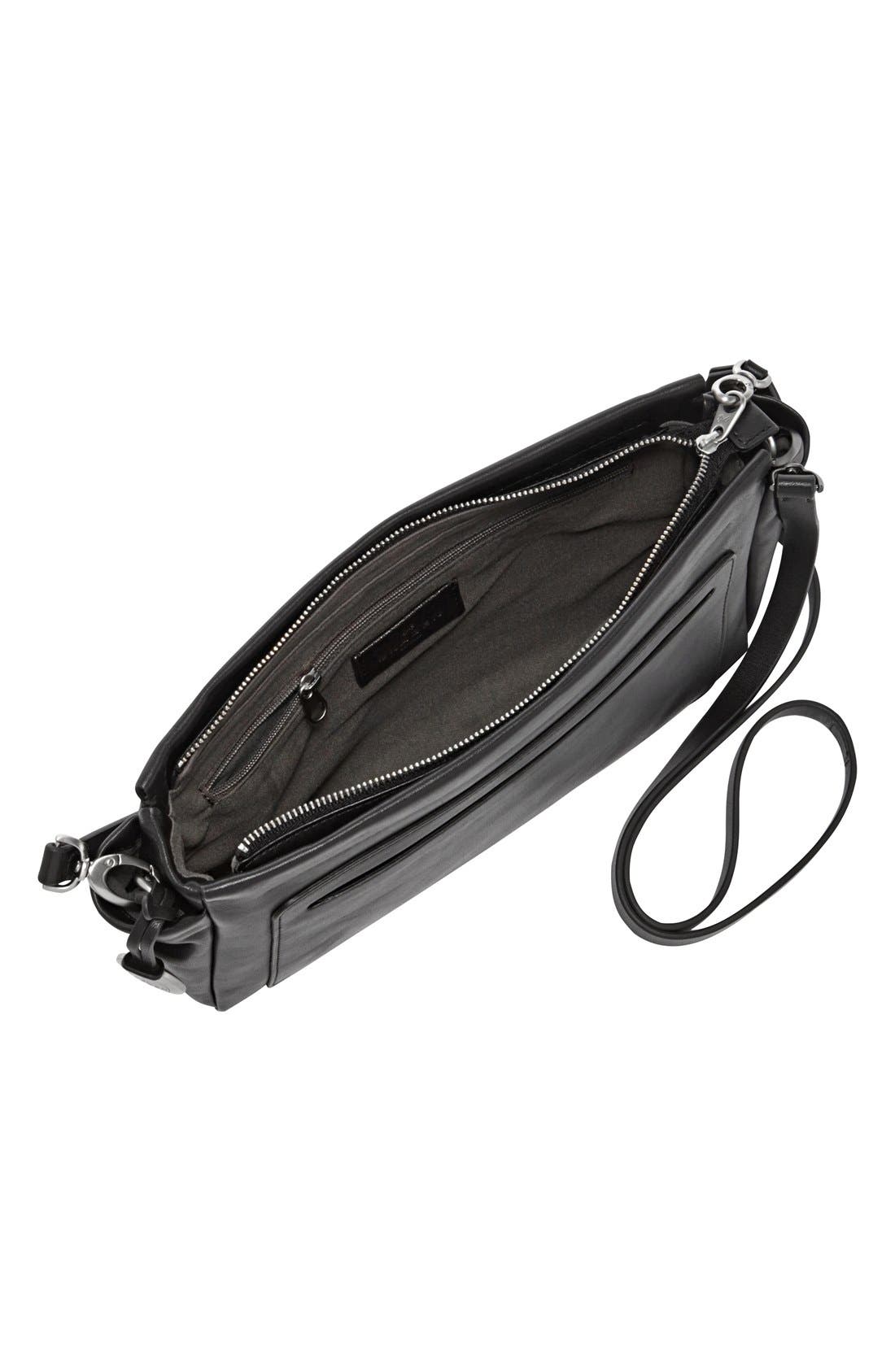 'Dorte' Convertible Crossbody Bag, Alternate, color, BLACK
