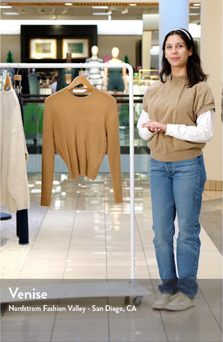 Prescott Twist Back Cutout Sweater, sales video thumbnail