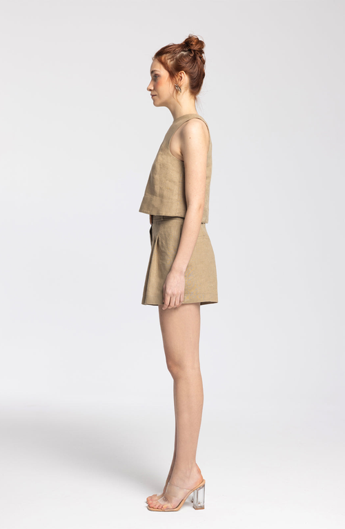 Monlicia Lena Linen Top