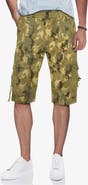 XRAY Belted Snap Button Cargo Shorts
