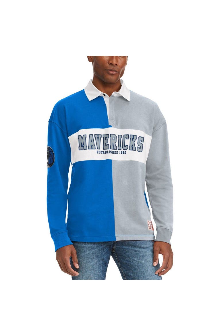 Men's Tommy Jeans Royal/Gray Dallas Mavericks Ronnie Rugby Long Sleeve T-Shirt, Main, color, Royal