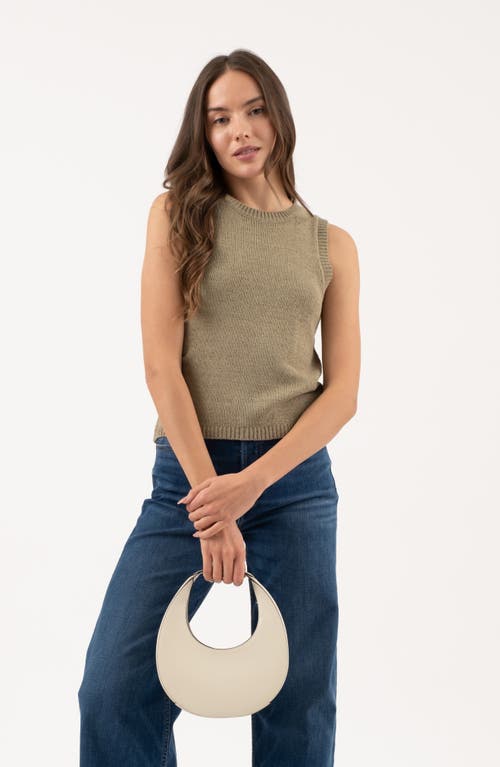 BLU PEPPER BLU PEPPER SOLID SLEEVELESS SWEATER