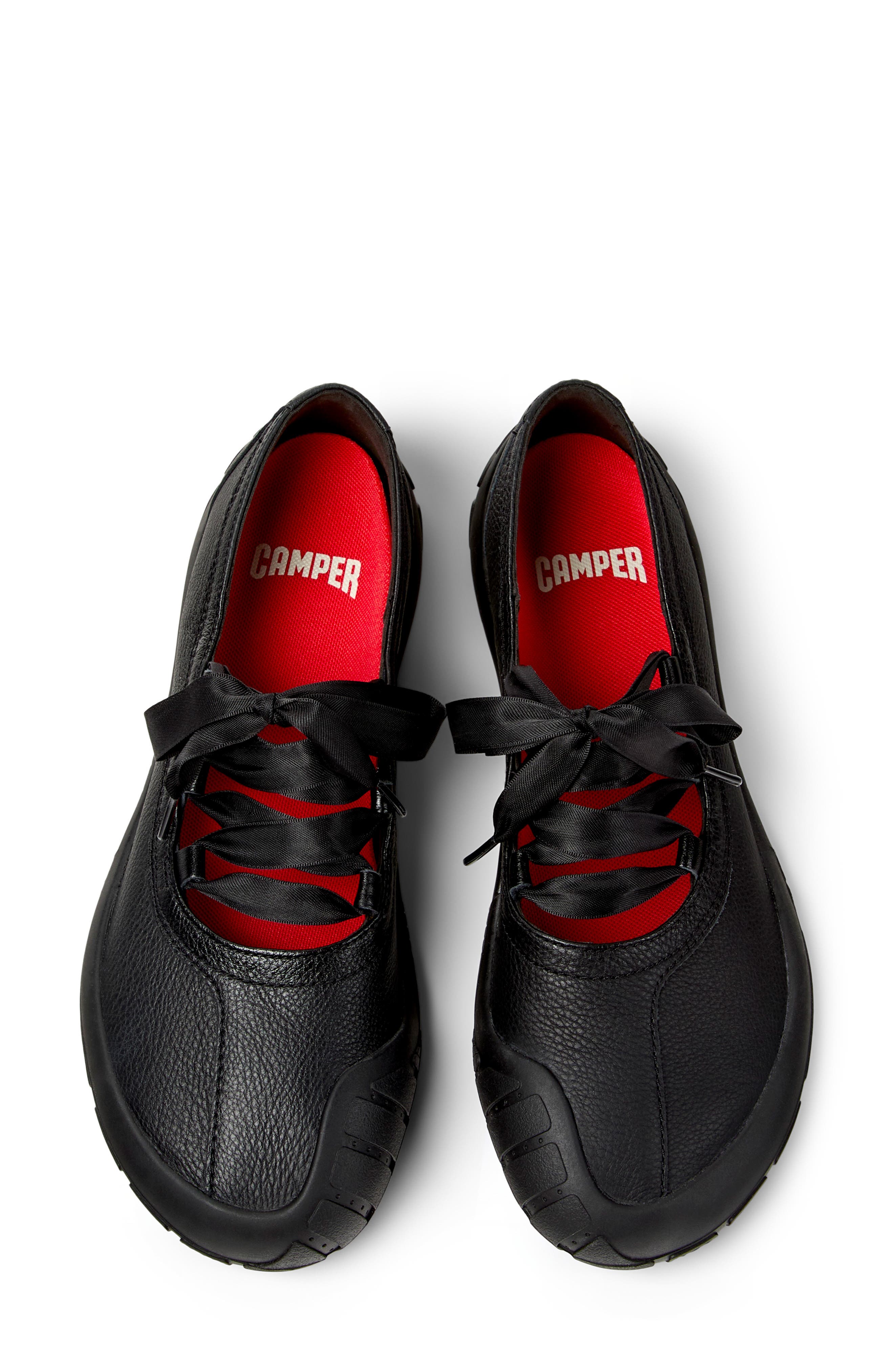 Camper Peu Path Ballet Sneaker, Alternate, color, Black