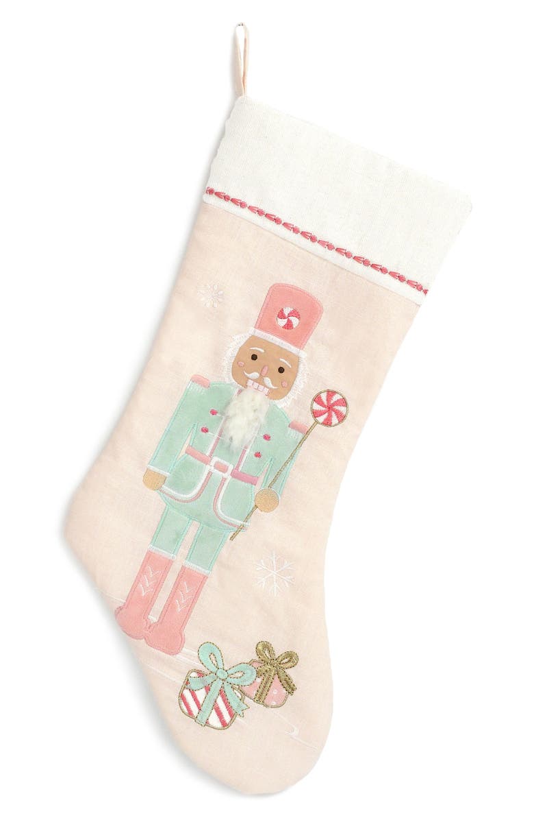 MON AMI Nutcracker Stocking, Main, color, 