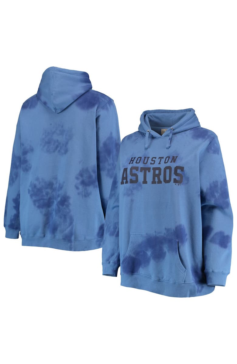 PROFILE Women's Navy Houston Astros Plus Size Cloud Pullover Hoodie, Main, color, Navy
