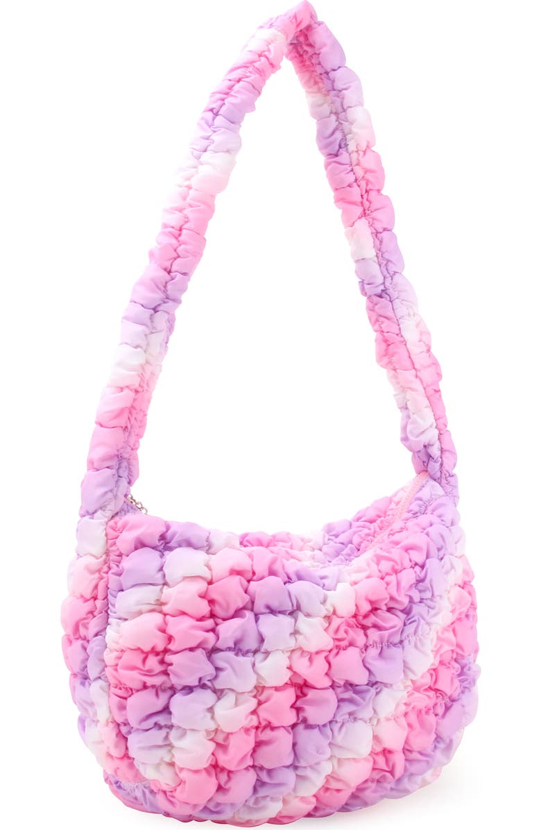 OMG Accessories Kids' Scrunch Quilted Sling Crossbody Bag, Alternate, color,