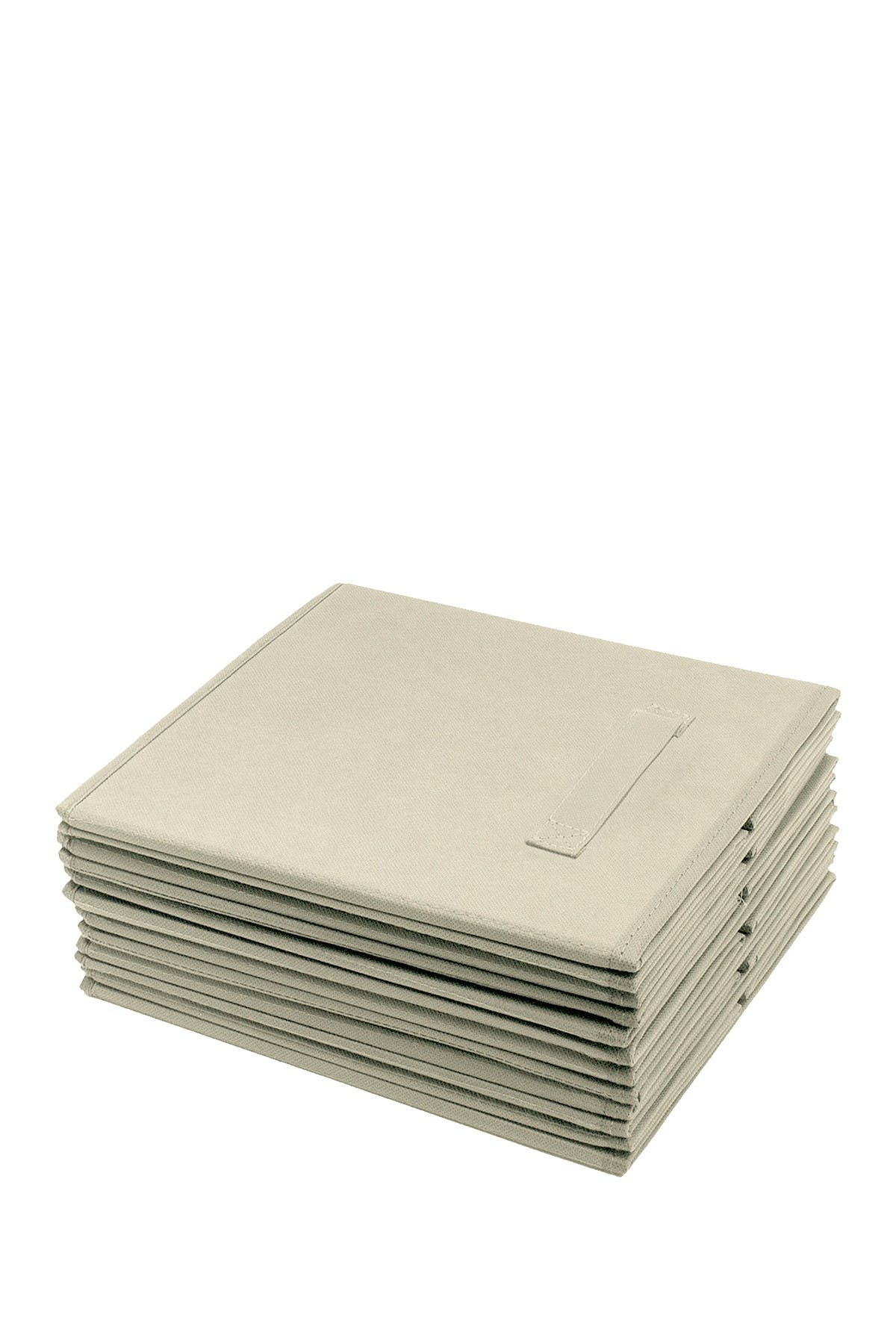 6-Pack Foldable Storage Cube Bins