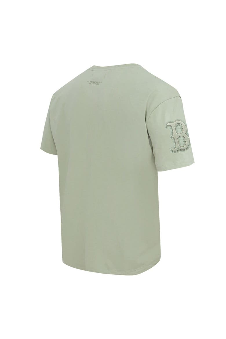Men's Pro Standard Mint Boston Red Sox Neutral CJ Dropped Shoulders T-Shirt, Alternate, color, Mint