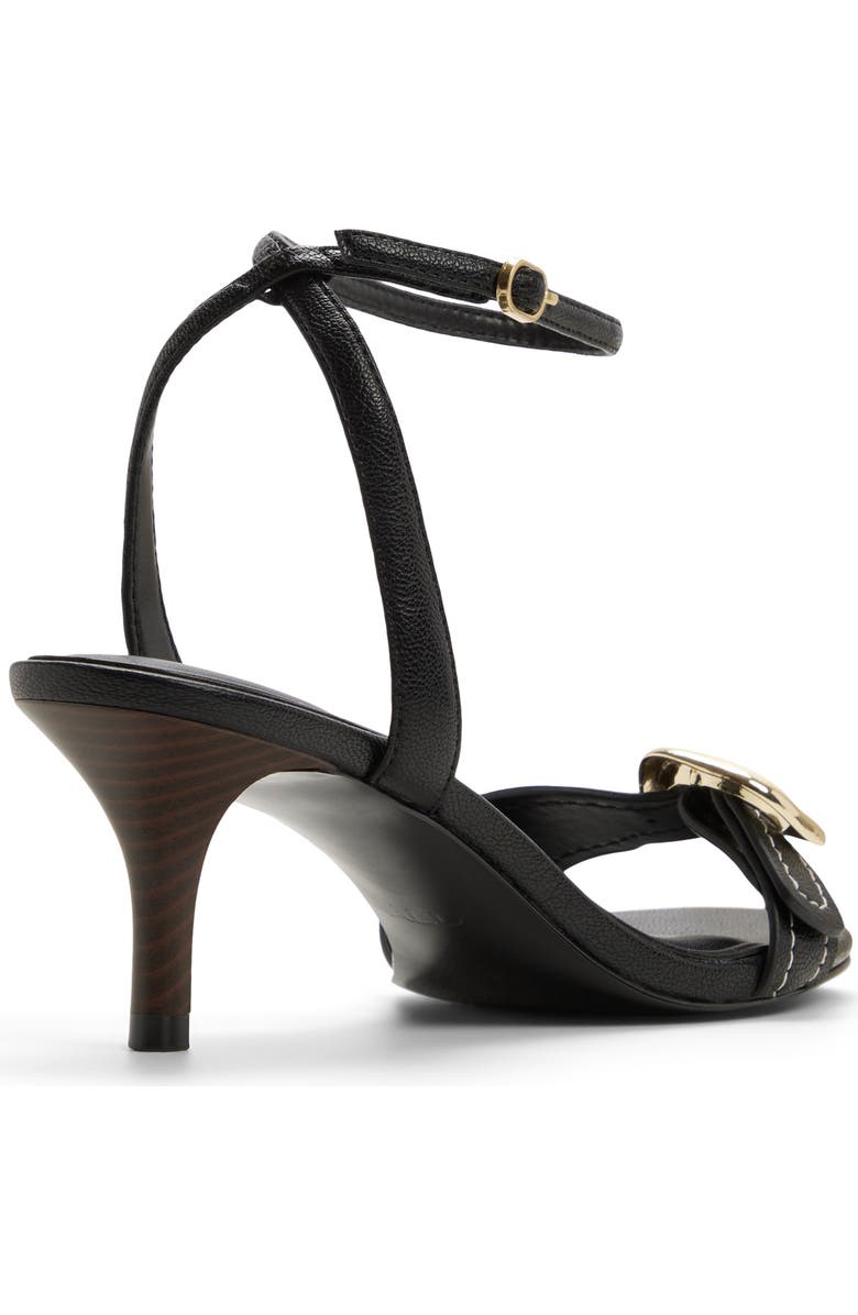ALDO Emmarose Ankle Strap Sandal, Alternate, color, Black