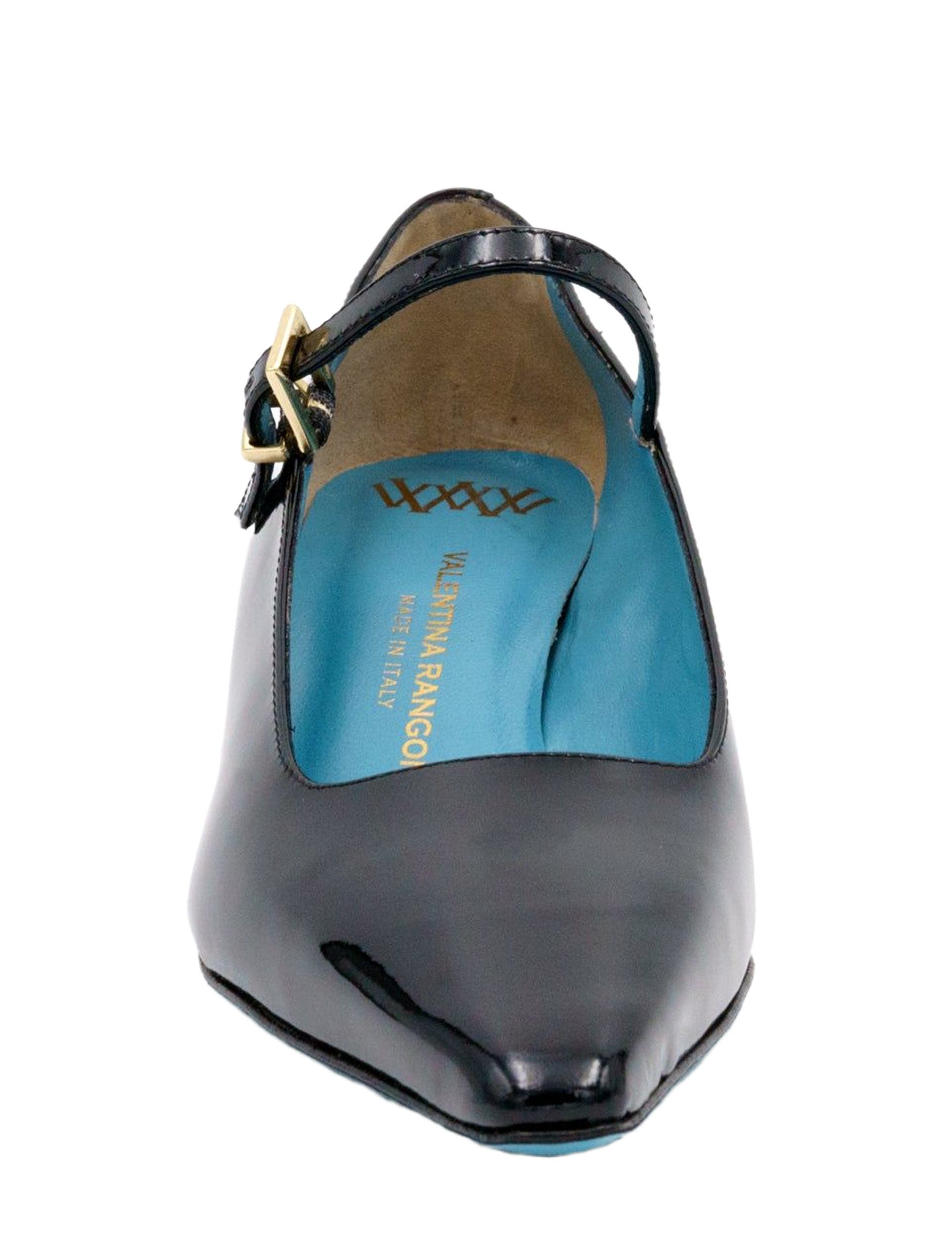 Valentina Rangoni Venere MaryjanePump, Alternate, color, Black Vernice