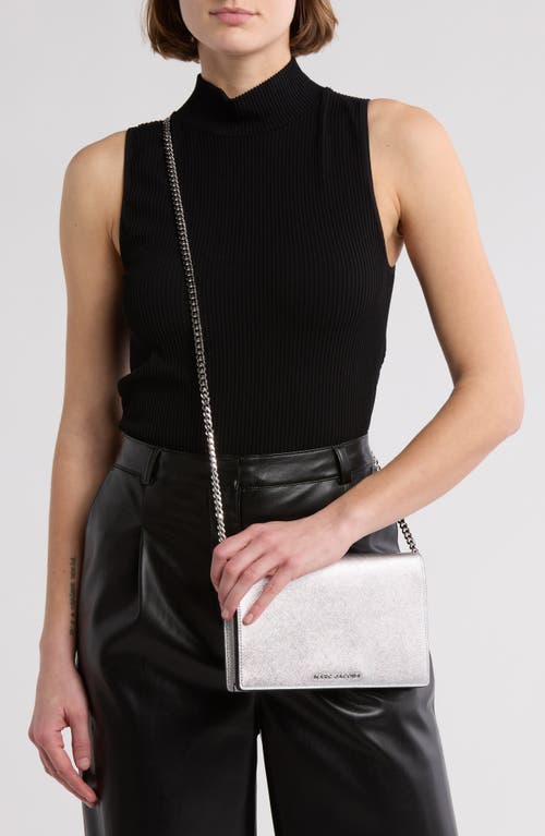Marc Jacobs Party Wallet On A Chain In Silver