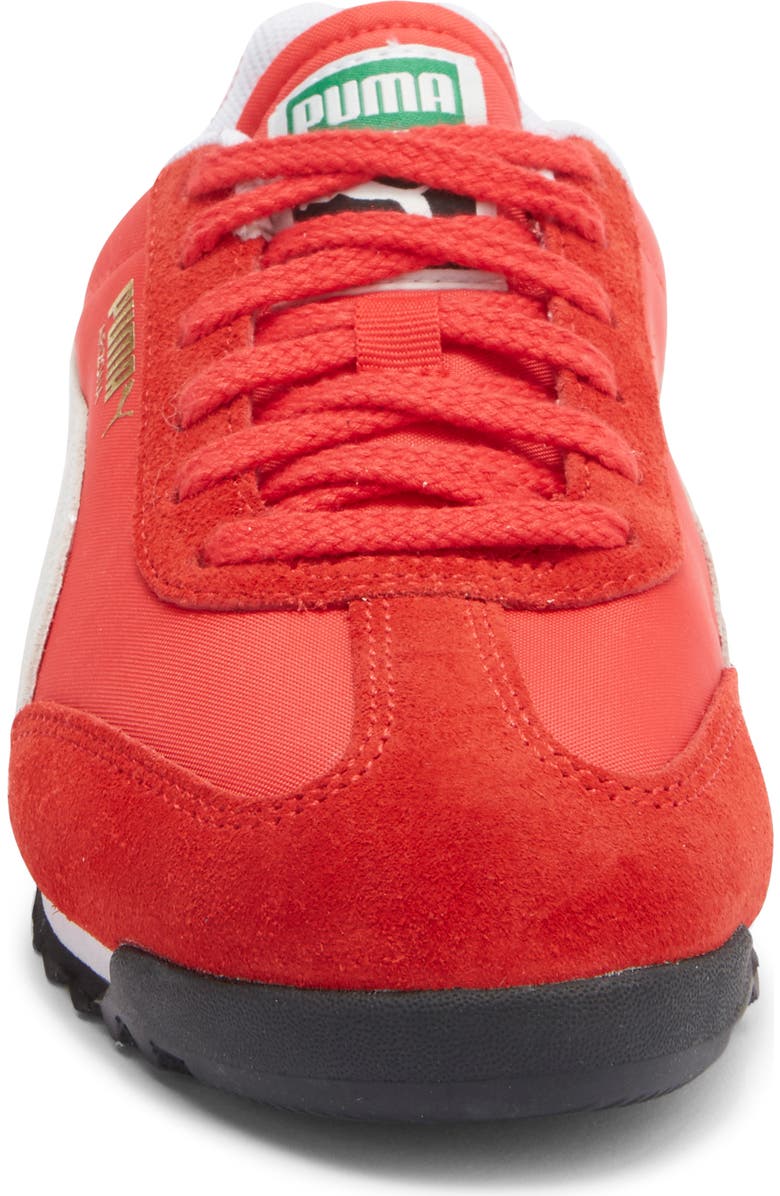 PUMA Arizona Nylon Sneaker, Alternate, color, For All Time Red/ White/ Gold