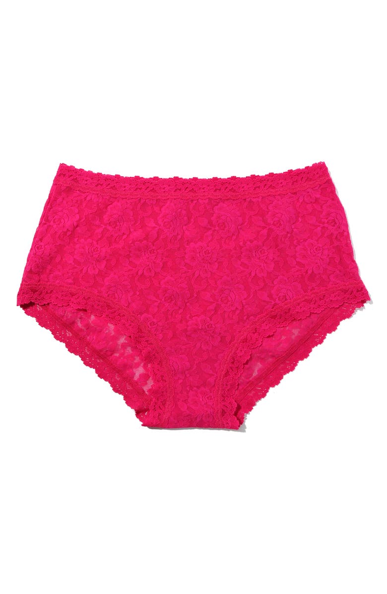 Hanky Panky Signature Lace High Waist Boyshorts, Alternate, color, Sealed With A Kiss