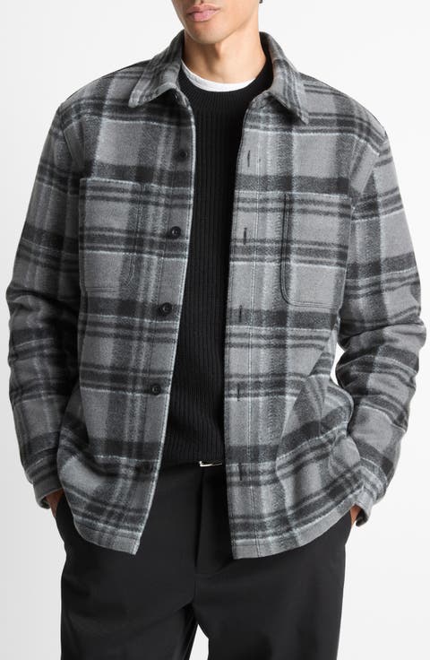 Plaid Shirt Jacket
