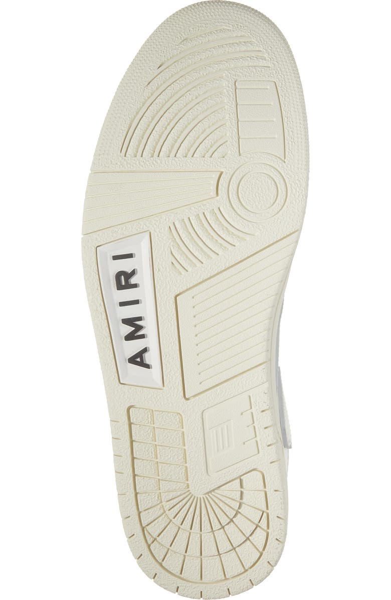 AMIRI Skeleton Low Top Sneaker, Alternate, color, White/ White/ Vintage
