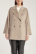 1982 Cashmere Double Breasted Short Coat