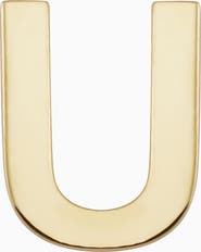 Oradina 14K Gold Initial Reaction Single Stud
