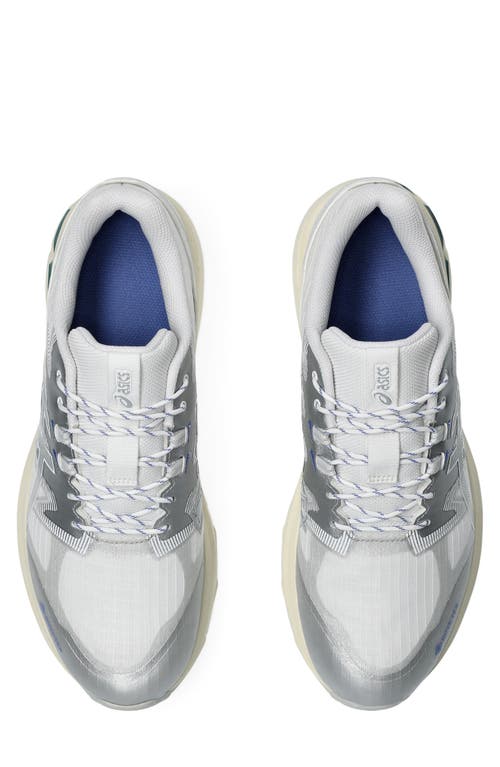 Asics Gtx Mesh Rubber Sole Sneakers In Silver
