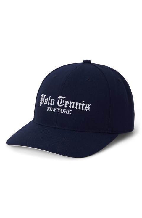Polo Tennis Snapback Ball Cap