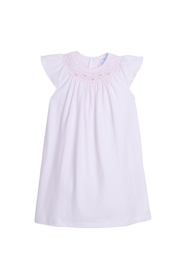 Kids' Smocked Bishop Dress, Main, color, Roses