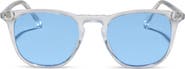 DIFF Brody XL Clear Frame Square Sunglasses