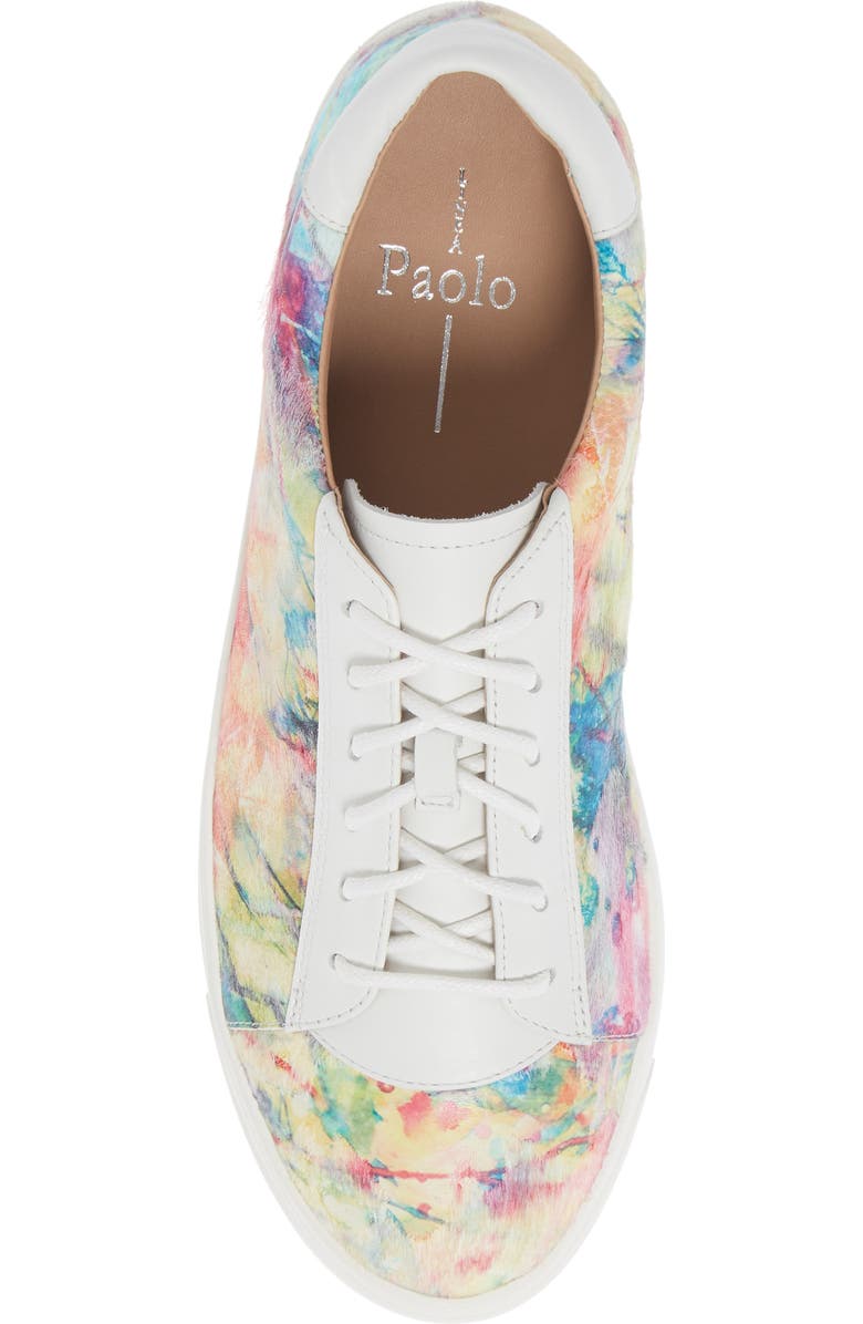 Linea Paolo Kaia Genuine Calf Hair Sneaker, Alternate, color, Multi Print Calf Hair/ Leather