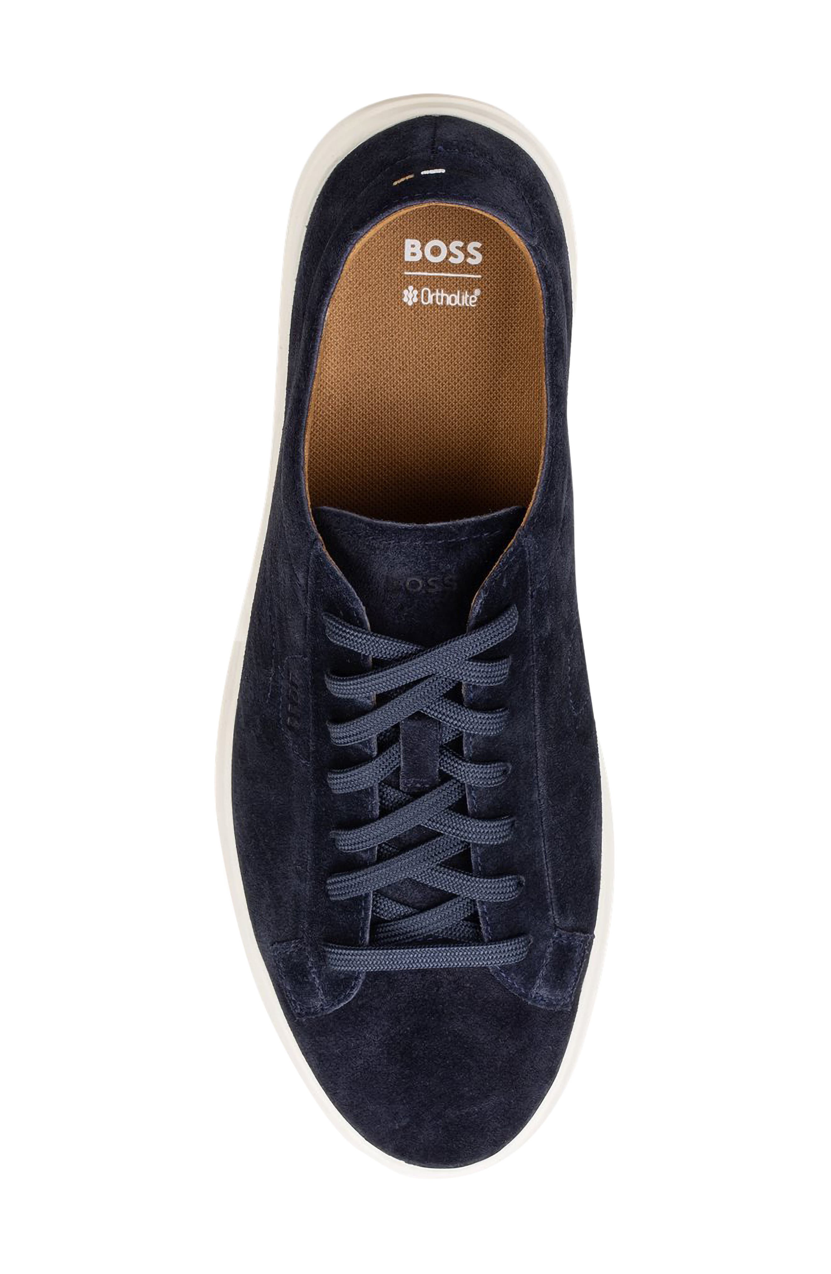 BOSS KIERAN TENN WCSD, Alternate, color, Dark Blue Suede