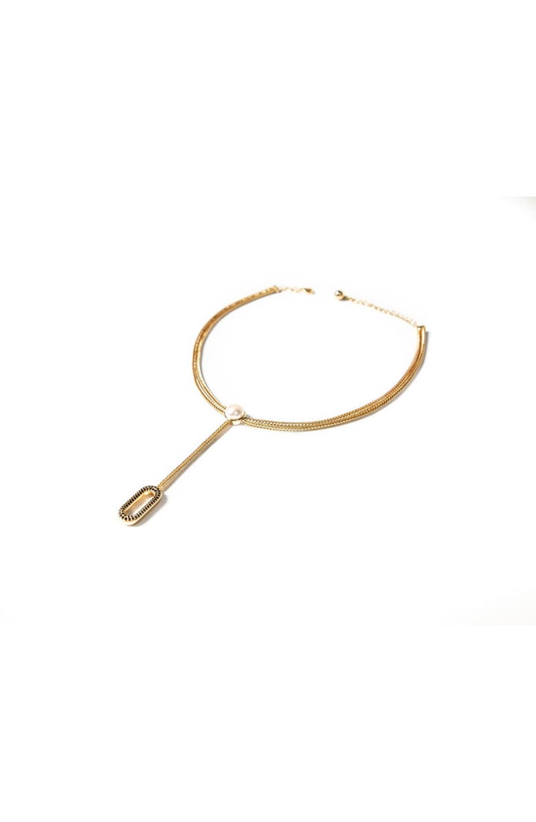 ZARUX Modern Pearl Choker, Main, color, 