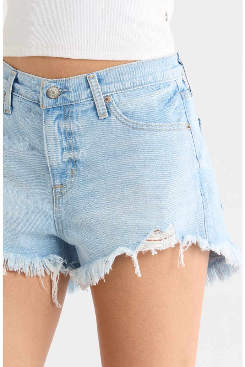 Gigi Cutoff Denim Shorts, Alternate, color, LEISURE DISTRESSED