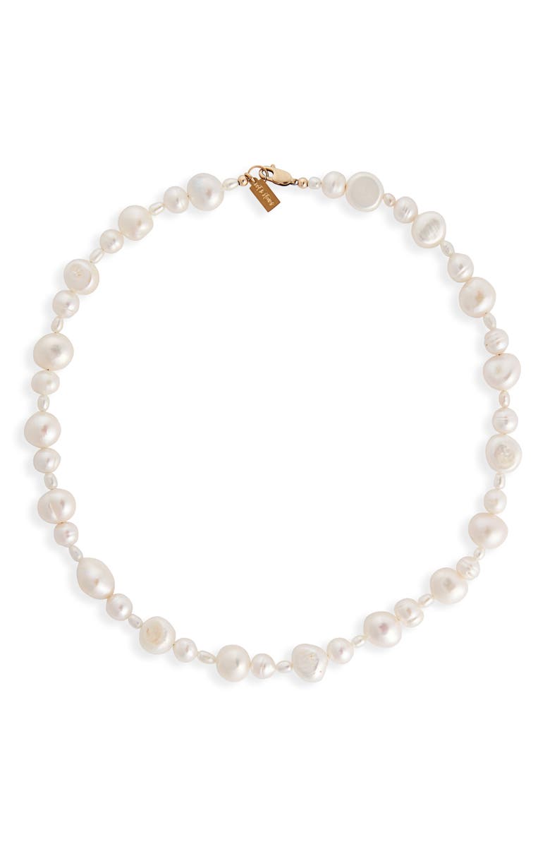 Set & Stones Bowie Freshwater Pearl Necklace, Main, color,