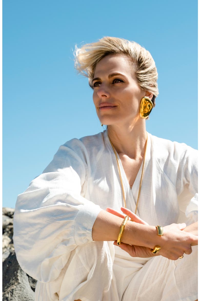 Heritage Cuff Bracelet, Alternate, color, 14K GOLD