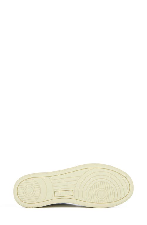 Autry White And Cigar Sneakers With Washed Treatment In Multi