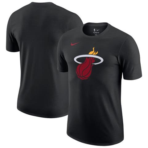 Men's Nike Black Miami Heat Essential T-Shirt