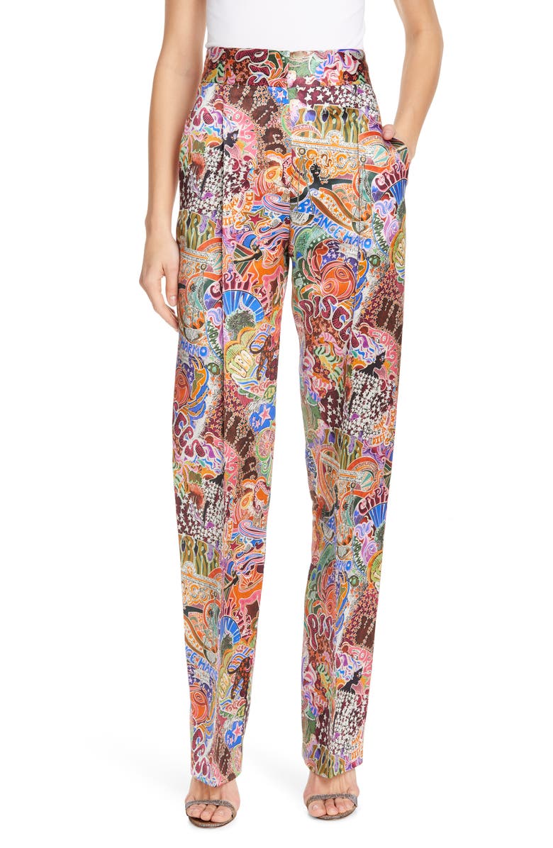 Tommy x Zendaya Satin Pants, Main, color, 