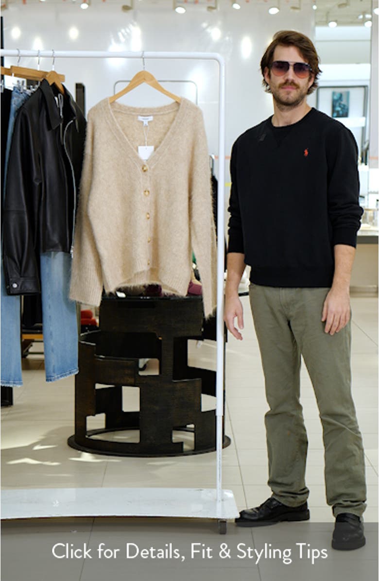 Alpaca Blend Cardigan, sales video thumbnail