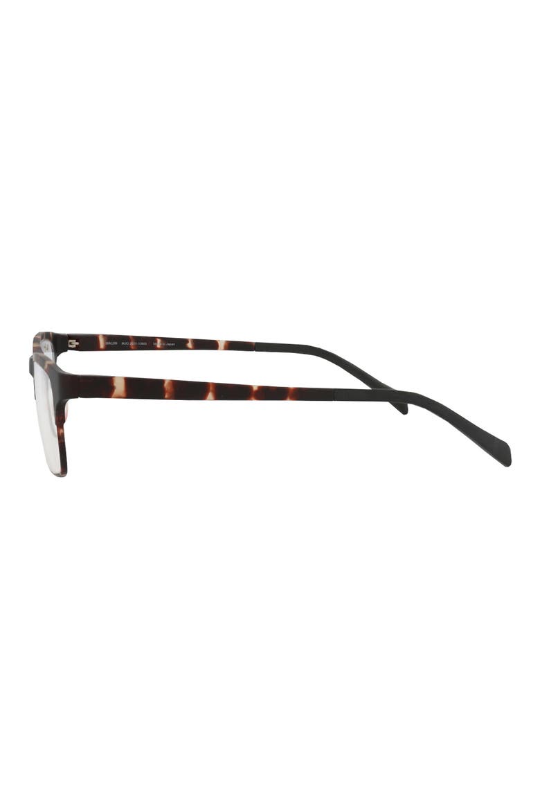 51mm Rectangular Optical Glasses, Alternate, color, TORTOISE TORTOISE TRANSPARENT