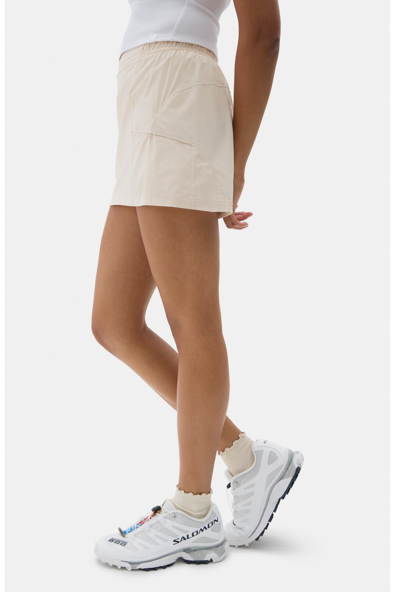 Gwen Skort, Alternate, color, OATMILK