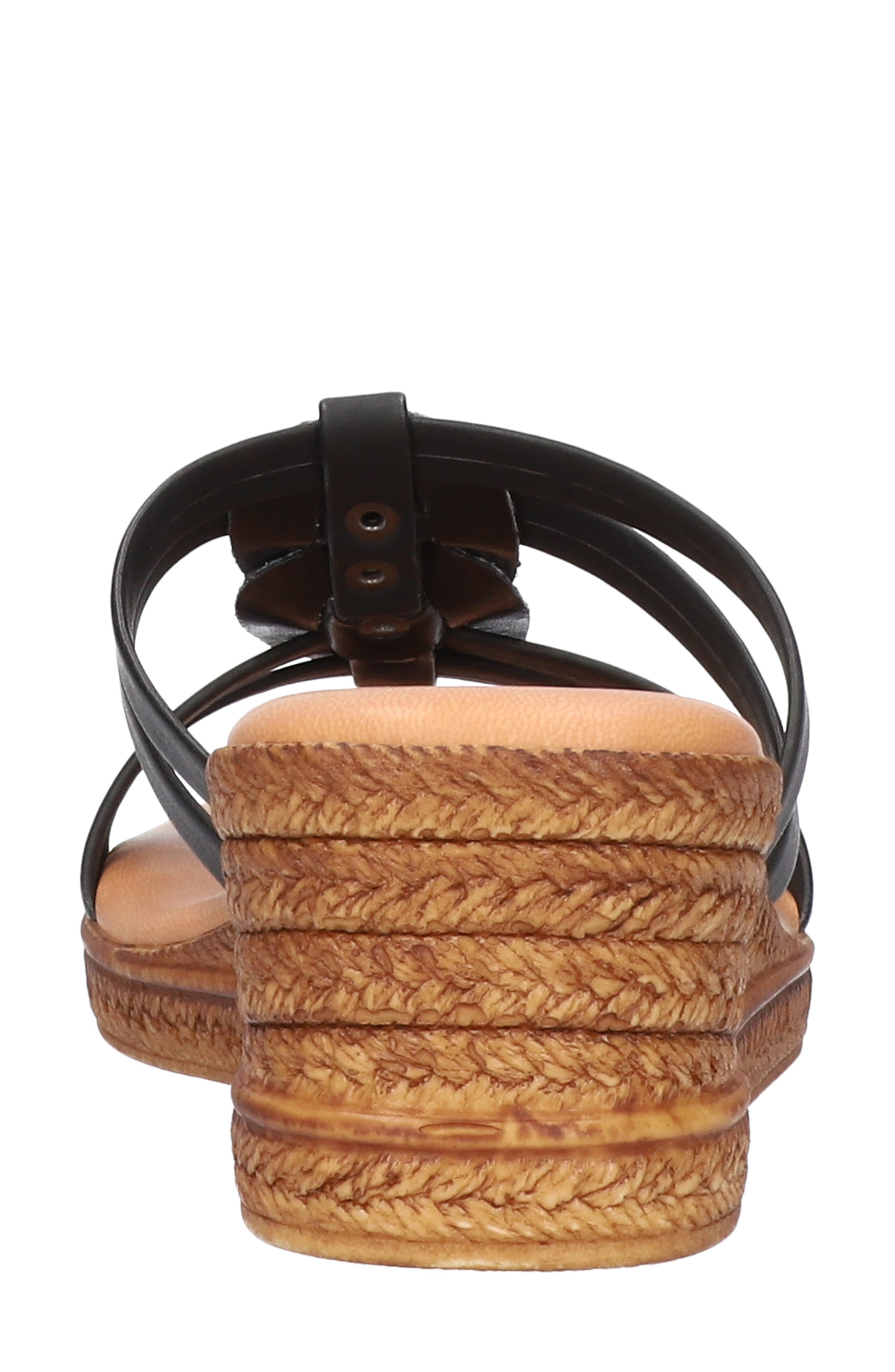 TUSCANY by Easy Street<sup>®</sup> Micola Wedge Slide Sandal, Alternate, color, 