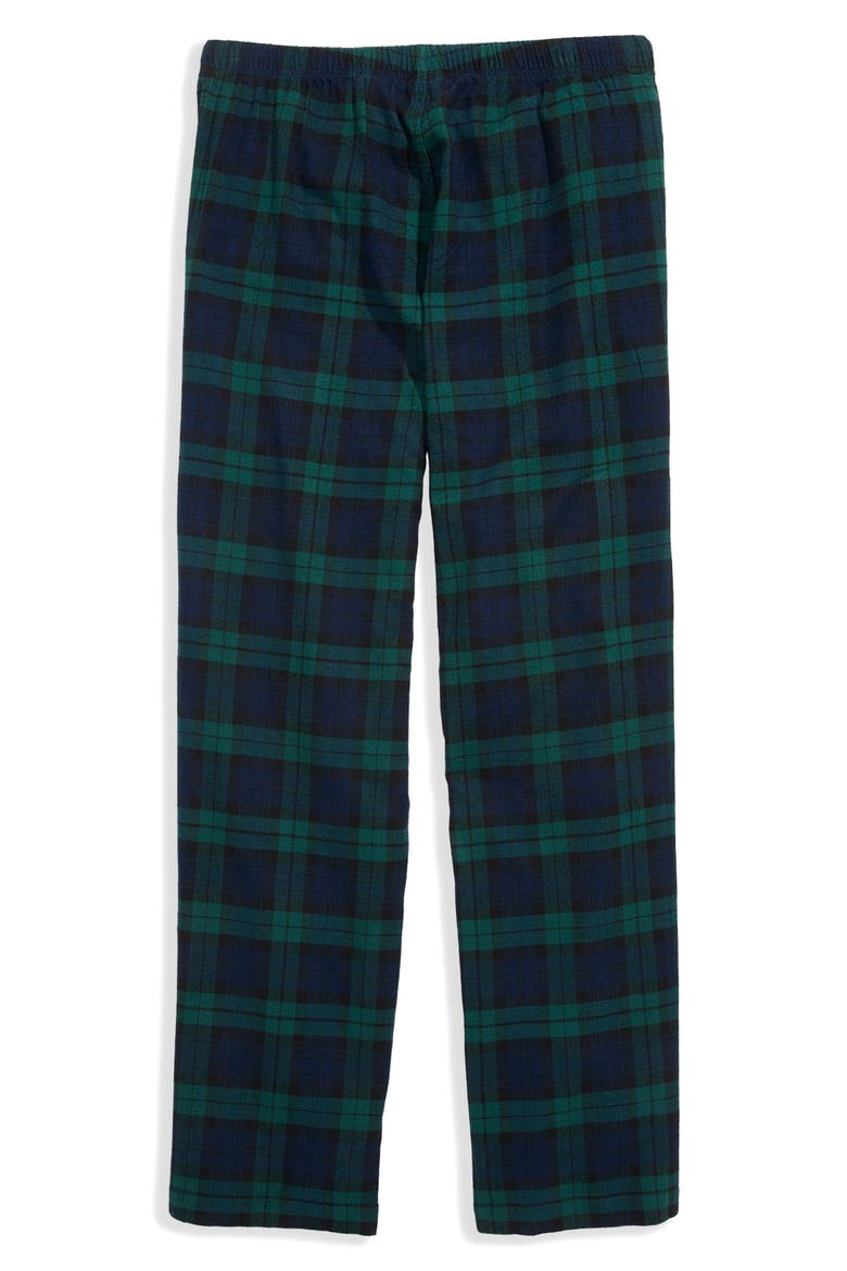Holiday Print Flannel Lounge Pants, Alternate, color, CHARLSTON