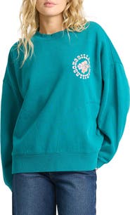 Billabong Pinky Keen Palm Graphic Sweatshirt