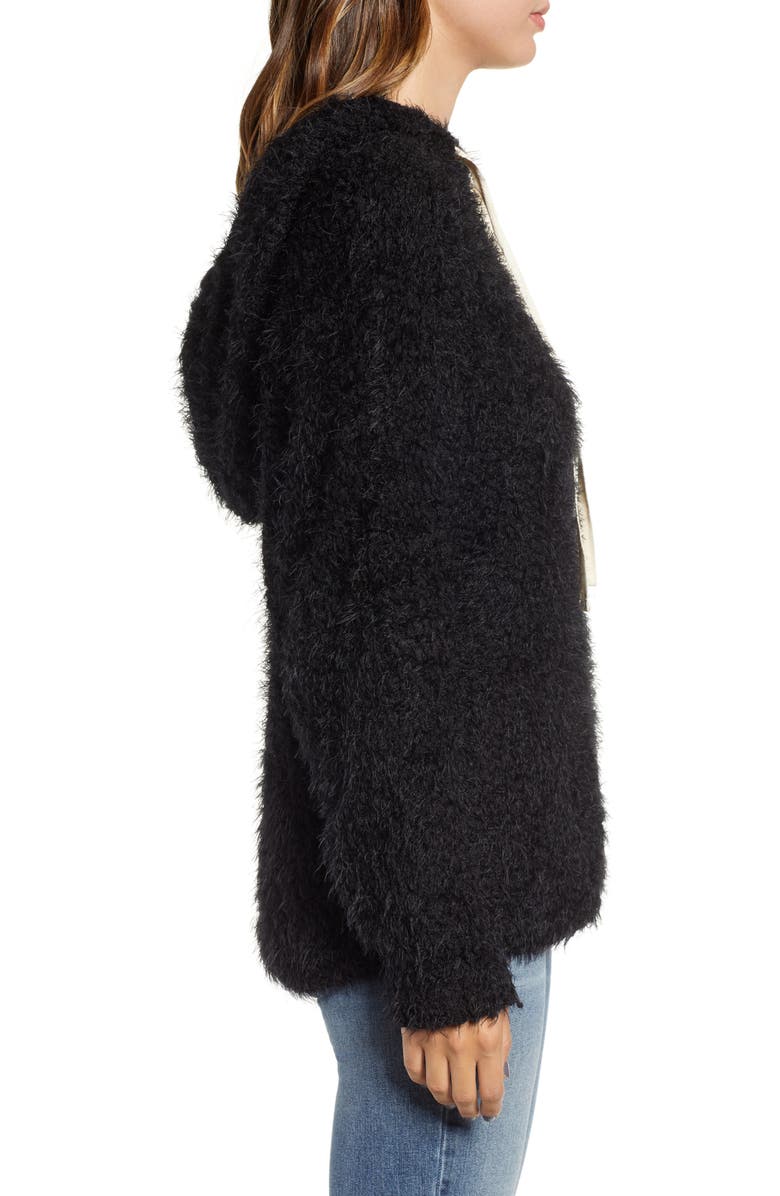 BP. Eyelash Knit Hoodie, Alternate, color, 