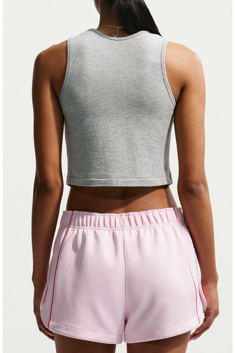 Athletic League Crop Sports Bra Tank, Alternate, color, DARK GREY HEATHER
