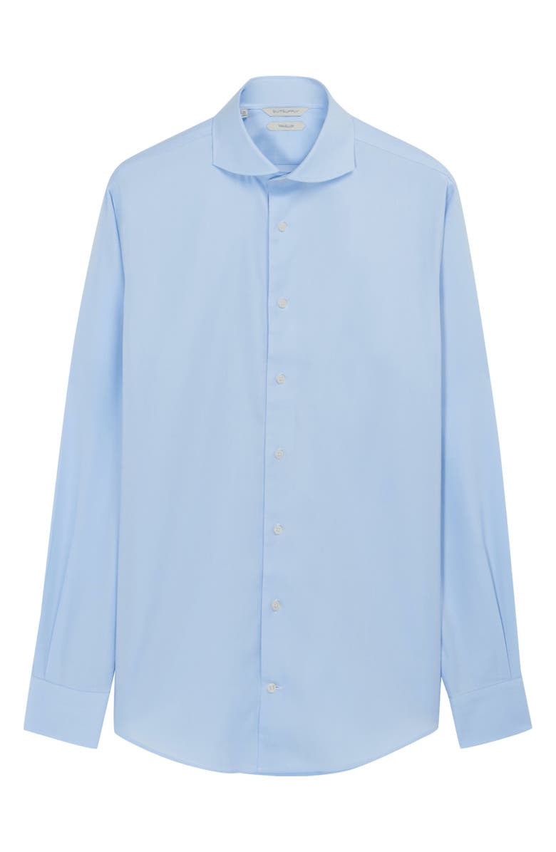 Suitsupply Traveler Slim Fit Blue Button-Up Dress Shirt, Alternate, color,