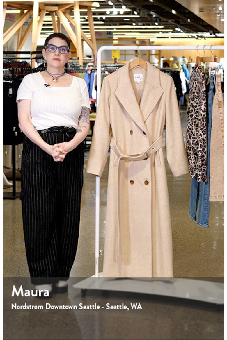 Double Breasted Twill Coat video