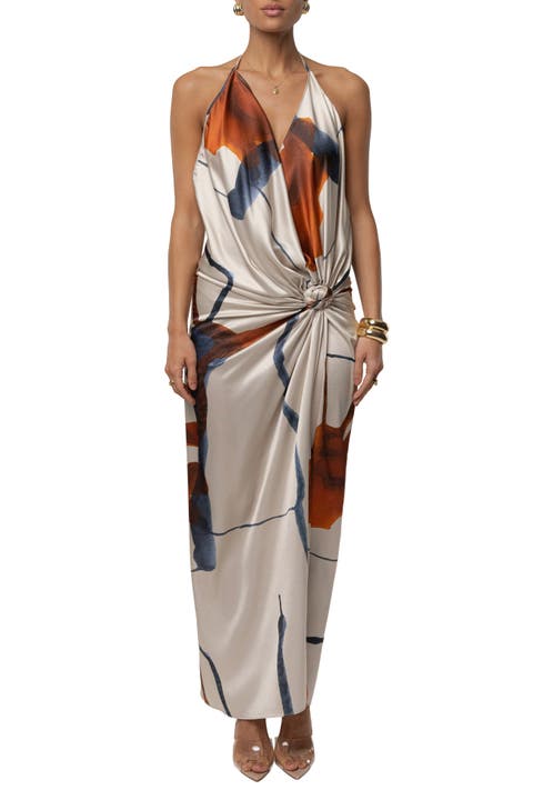 Malibu Satin Midi Dress