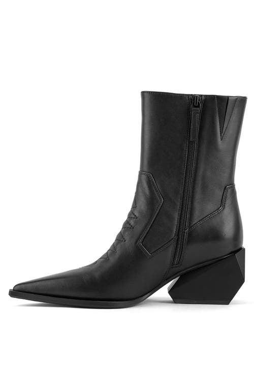 United Nude Ricky West Mid Boot In Black