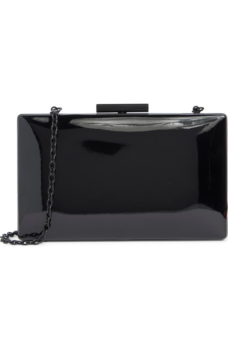 Kurt Geiger London Box Clutch, Main, color, Black